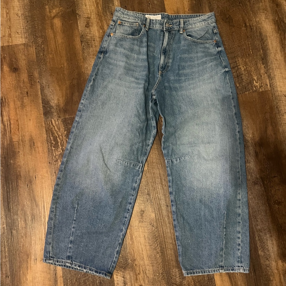 Zara 8 Wide Leg Jeans